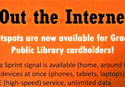 checkout a hotspot from the library